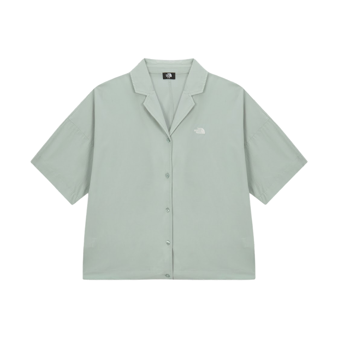 NH8SS40B (W) The North Face Icecube S/S Shirts Misty Blue - 26SS