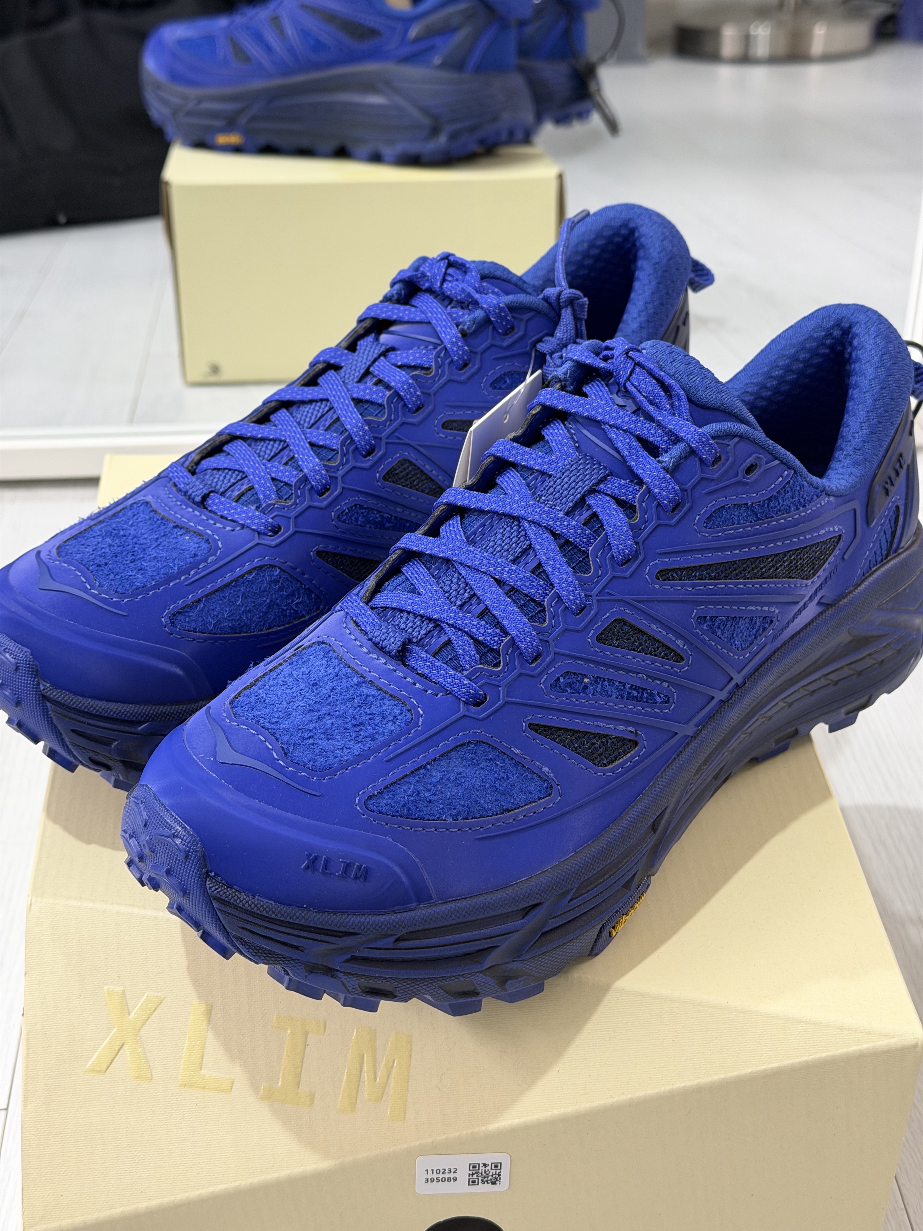 Hoka x Xlim Mafate Speed 2 TS Cobalt Blue 착용 스타일