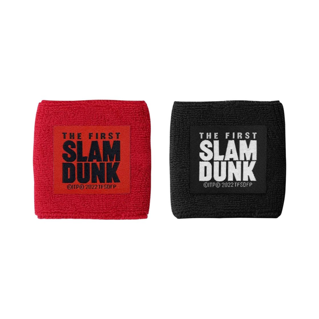 - The First Slam Dunk Wristband Set Red Black