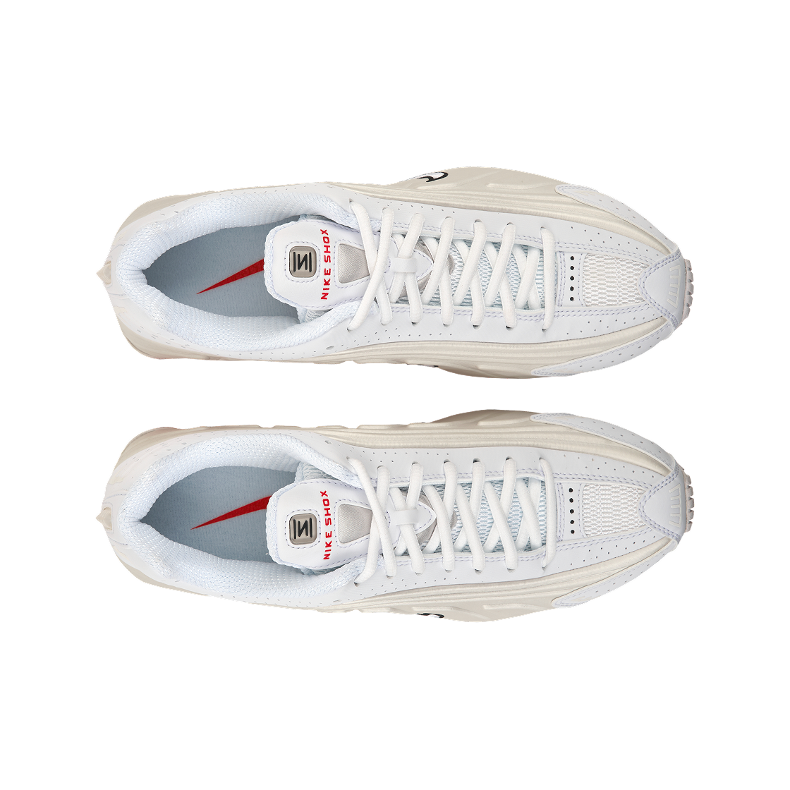 (W) 나이키 샥스 R4 화이트 팬텀((W) Nike Shox R4 White Phantom) - 5