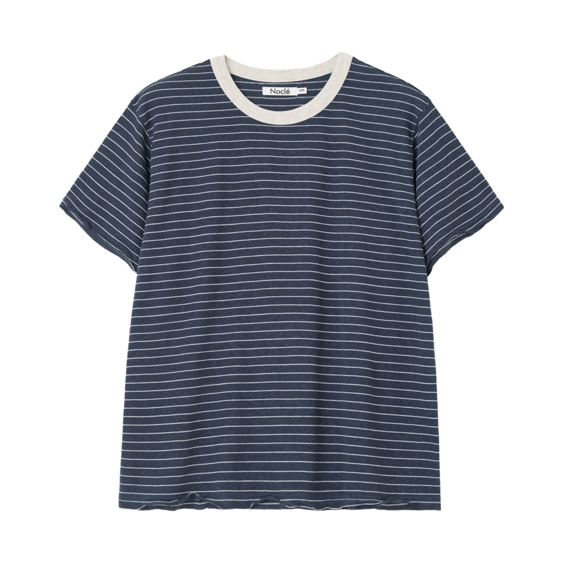 노클 레이 스트라이프 티셔츠 네이비(Nocle Ray Stripe T-shirts Navy)
