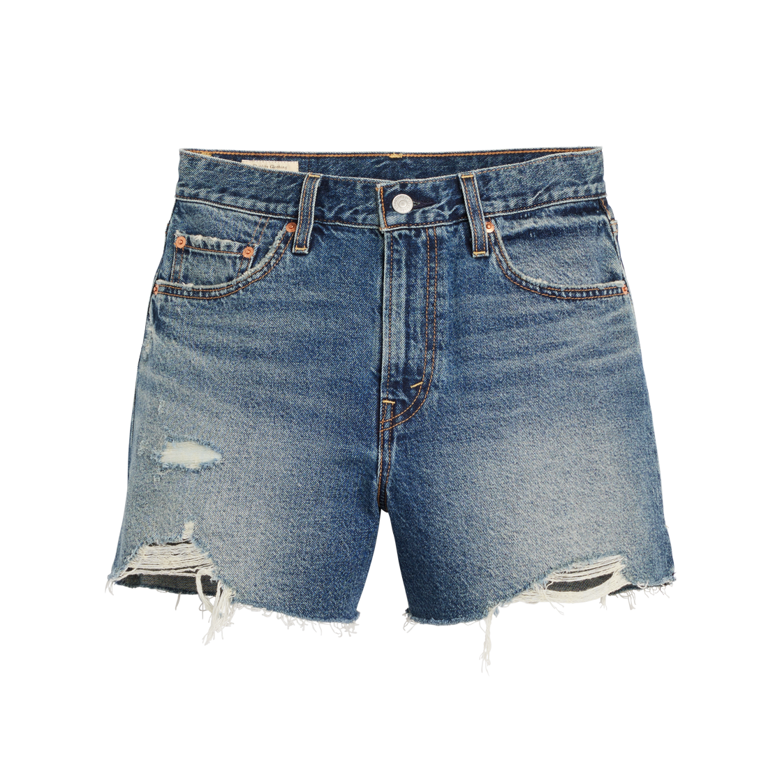 리바이스 립케이지 쇼츠 다크 인디고(Levi's Ribcage Short Dark Indigo) - 1