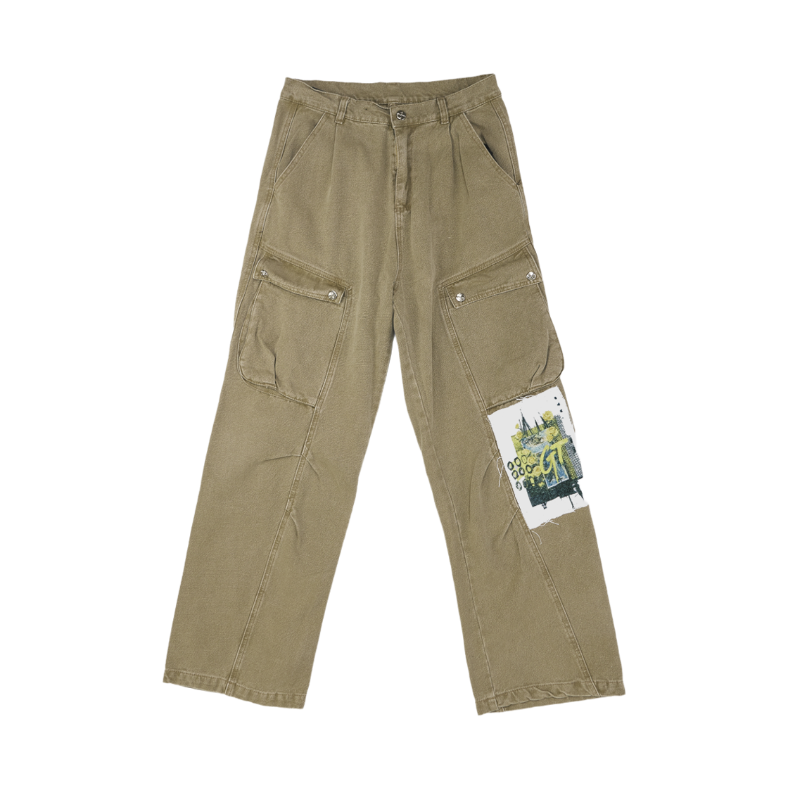 더그레이티스트 지티 패치 카고팬츠 우먼(The Greatest GT Patch Cargo Pants(W))