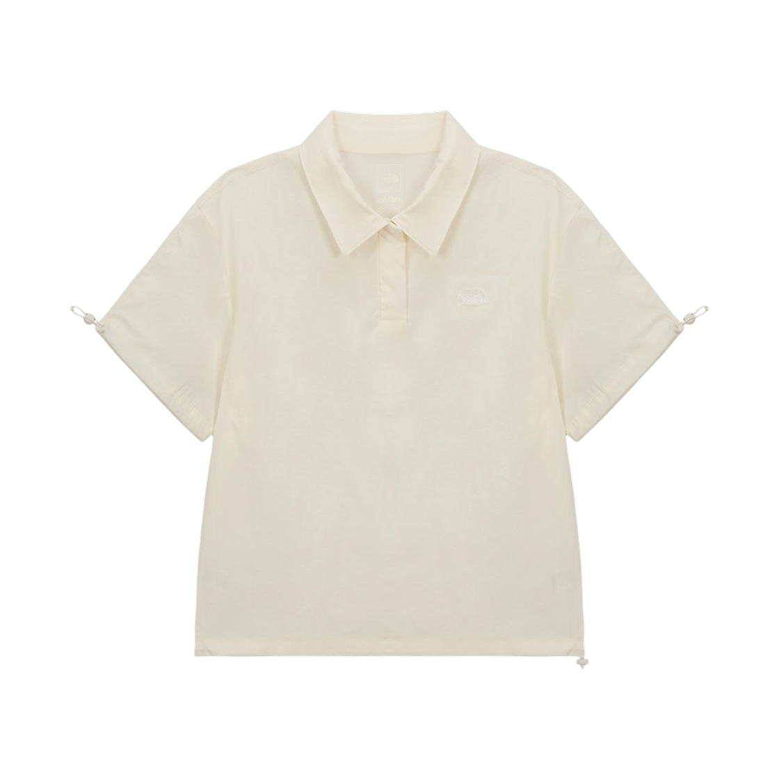 NT7PS45C (W) The North Face Frost S/S Polo Cream - 26SS