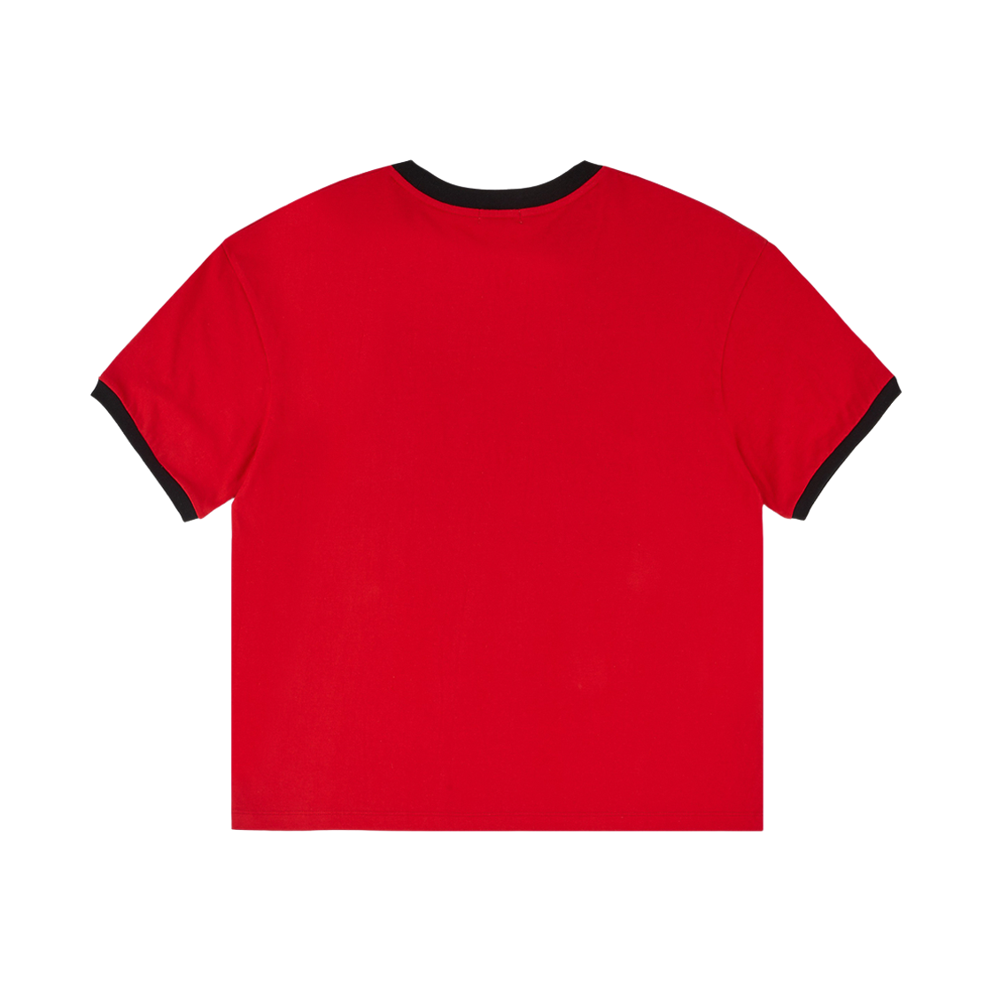 노디 듀얼 호스 엠블럼 링거 크롭 티 레드(NODI Dual Horse Emblem Ringer Crop Tee Red) - 2