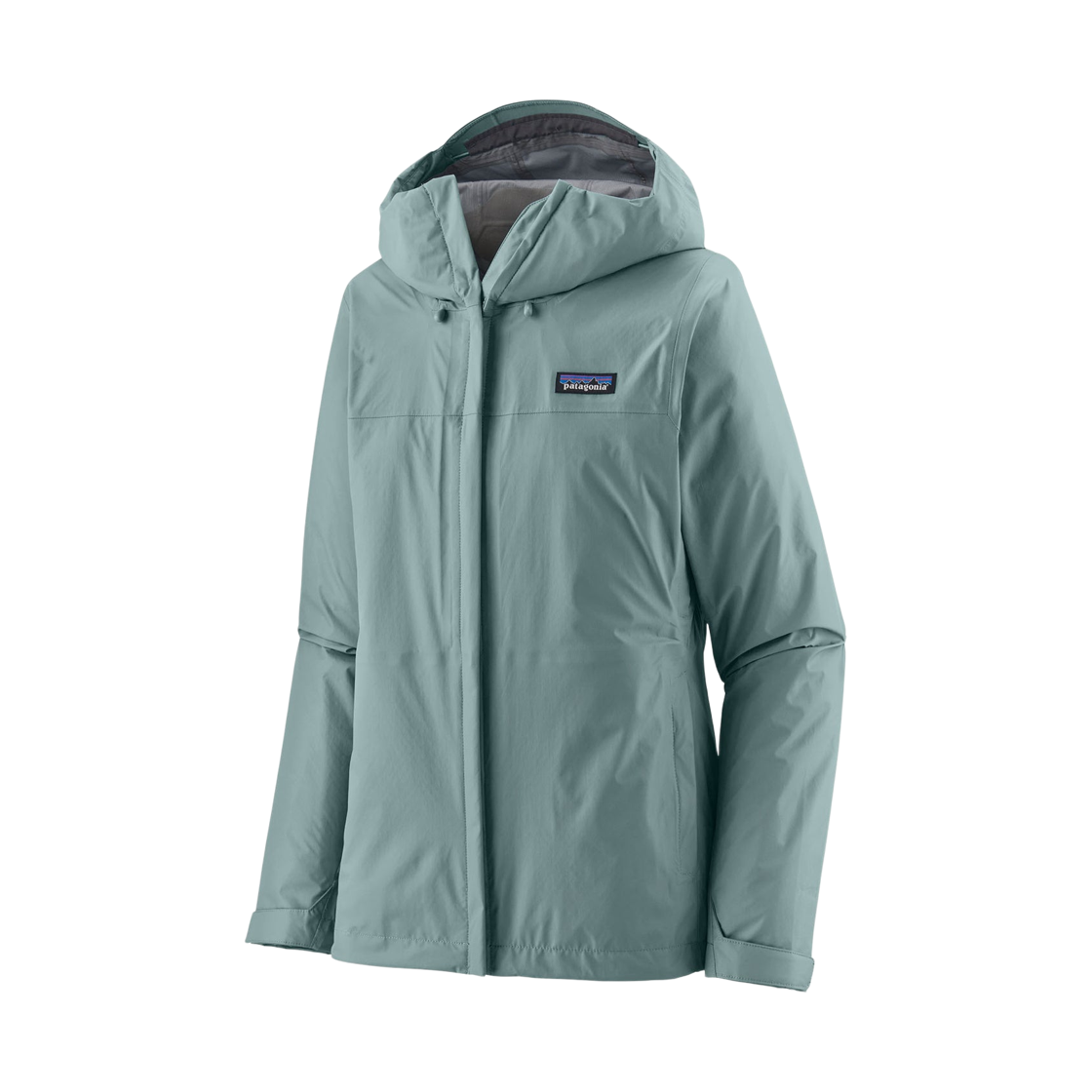 85246 (W) Patagonia Torrentshell 3L Rain Jacket Blue Sage