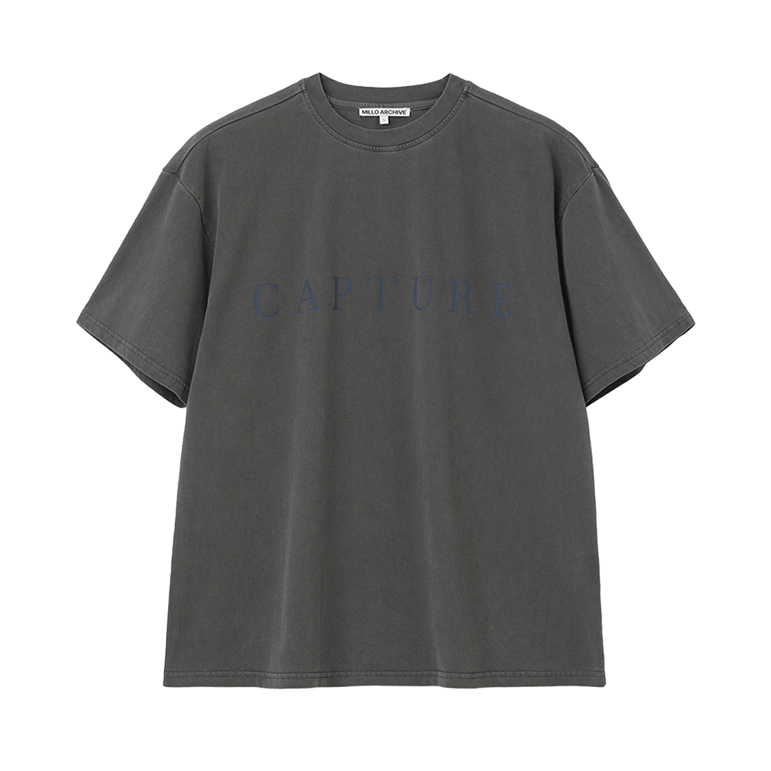 밀로 아카이브 네러티브 다잉 티셔츠 차콜(Millo Archive Narrative Dyeing T-Shirt Charcoal)