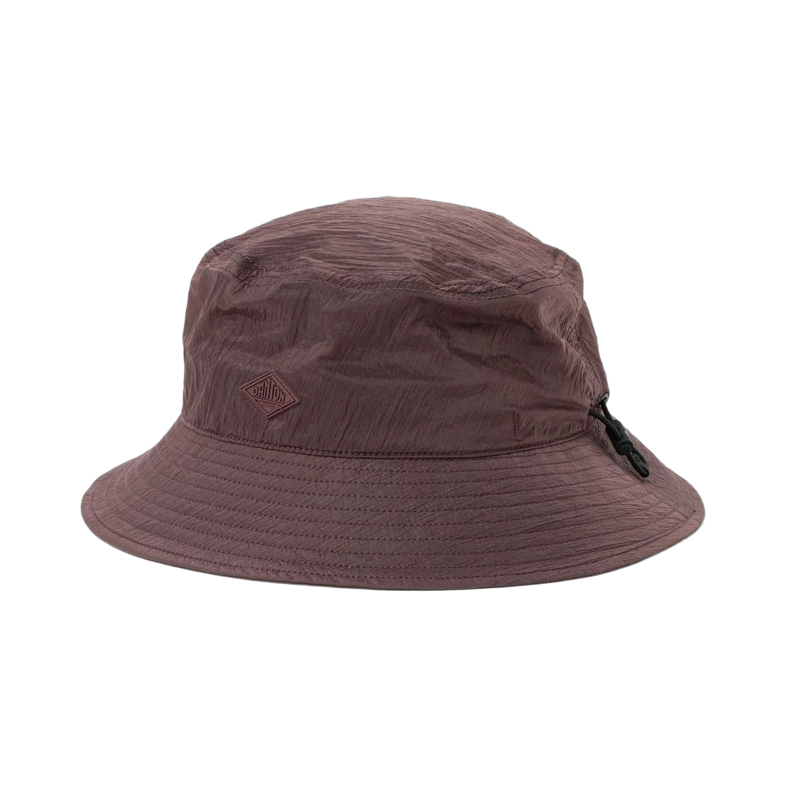 (W) 단톤 나일론 태피터 버킷햇 다크 핑크((W) Danton Nylon Taffeta Bucket Hat Dark Pink) - 1