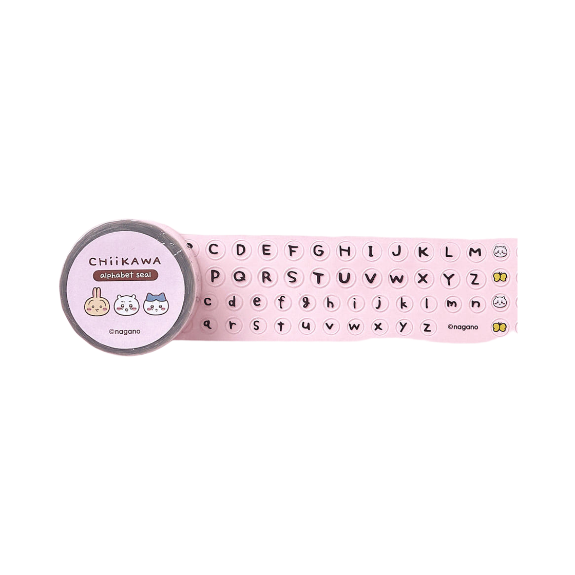 대원미디어 먼작귀 캐릭터 다꾸 롤 미니 숫자 알파벳 스티커 2종(Daewonmedia Chiikawa Mini Roll Deco Sticker 2 Type) - 2