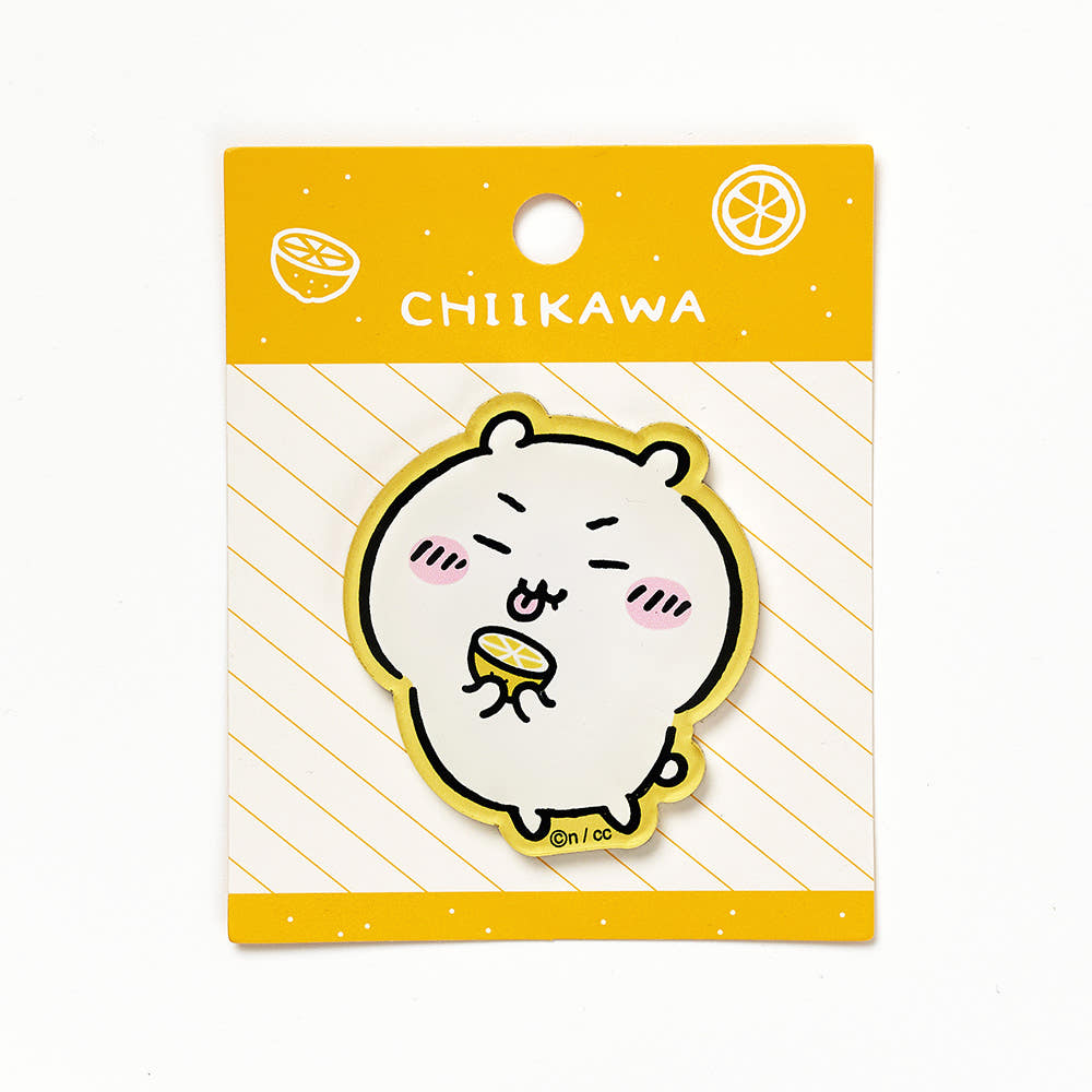 대원미디어 먼작귀 캐릭터 레몬 아크릴 스티커 3종(Daewonmedia Chiikawa Acrylic Deco Sticker Lemon 3 Type) - 3