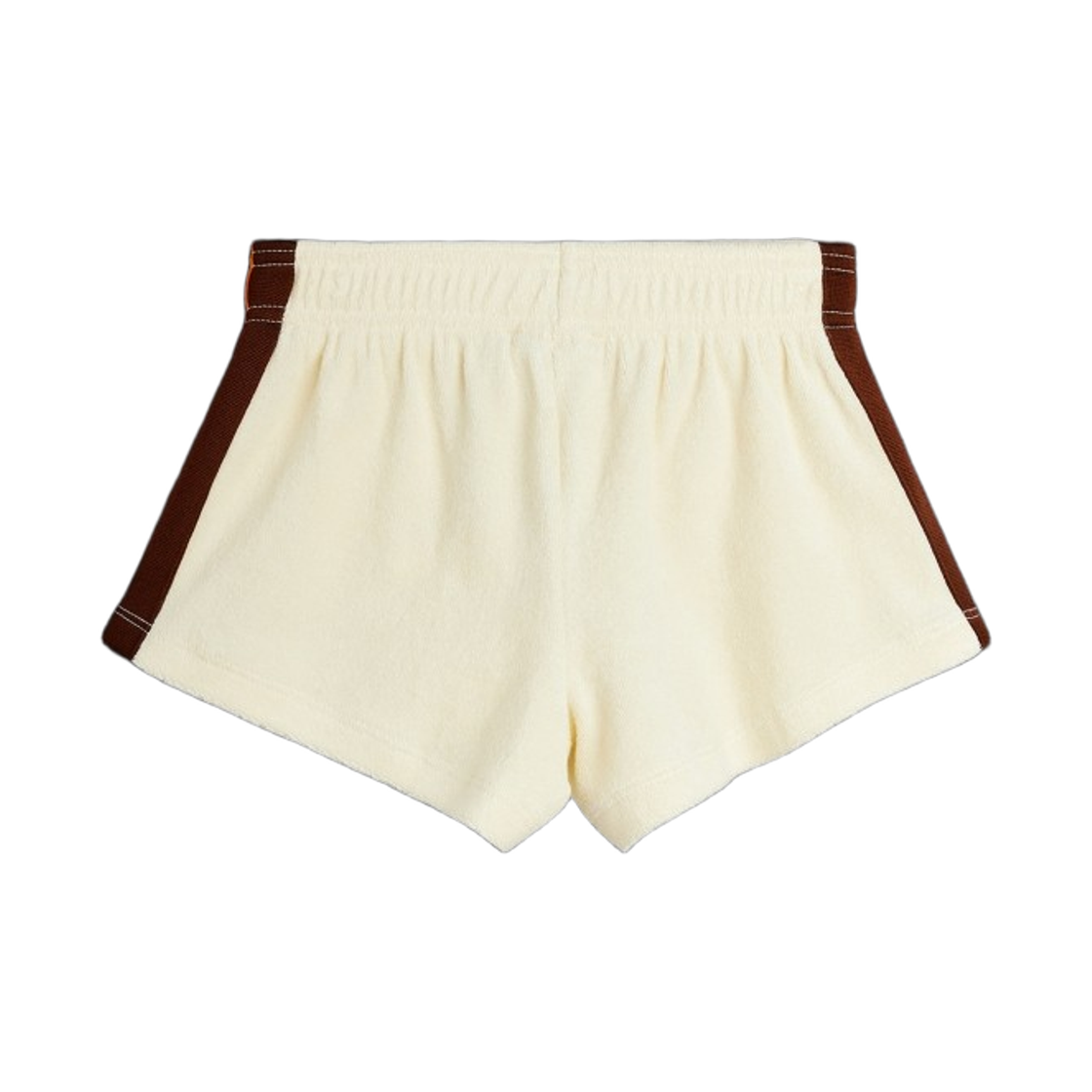 (키즈) 미니 로디니 에일리언 시티 FC 테리 코튼 쇼츠 오프 화이트((Kids) Mini Rodini Alien City FC Terry Cotton Shorts Off White) - 2