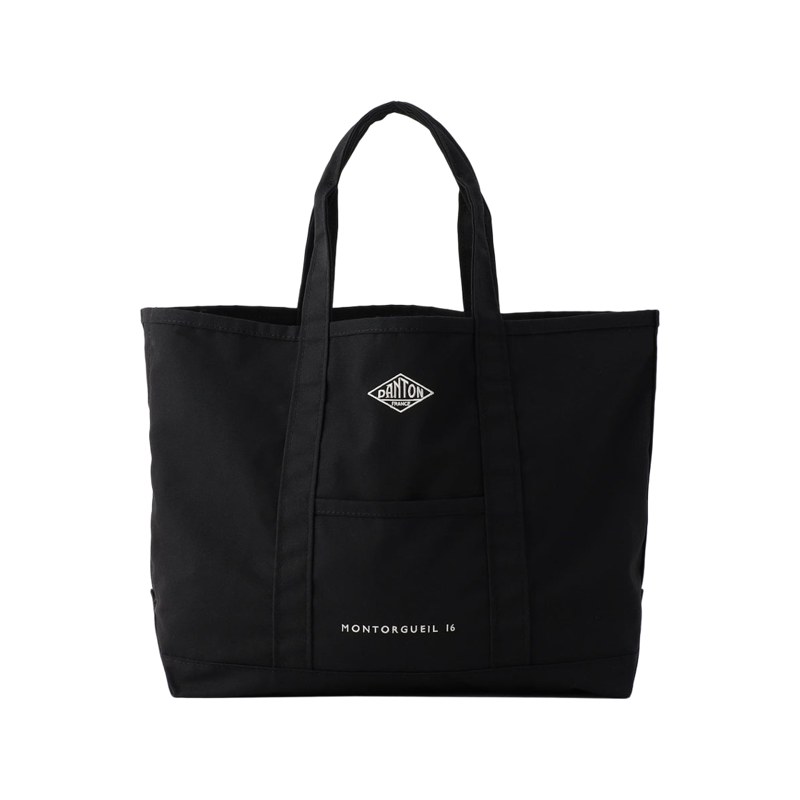단톤 몽토르게이 캔버스 마르쉐 백 블랙(Danton Montorgueil Canvas Marche Bag Black) - 1