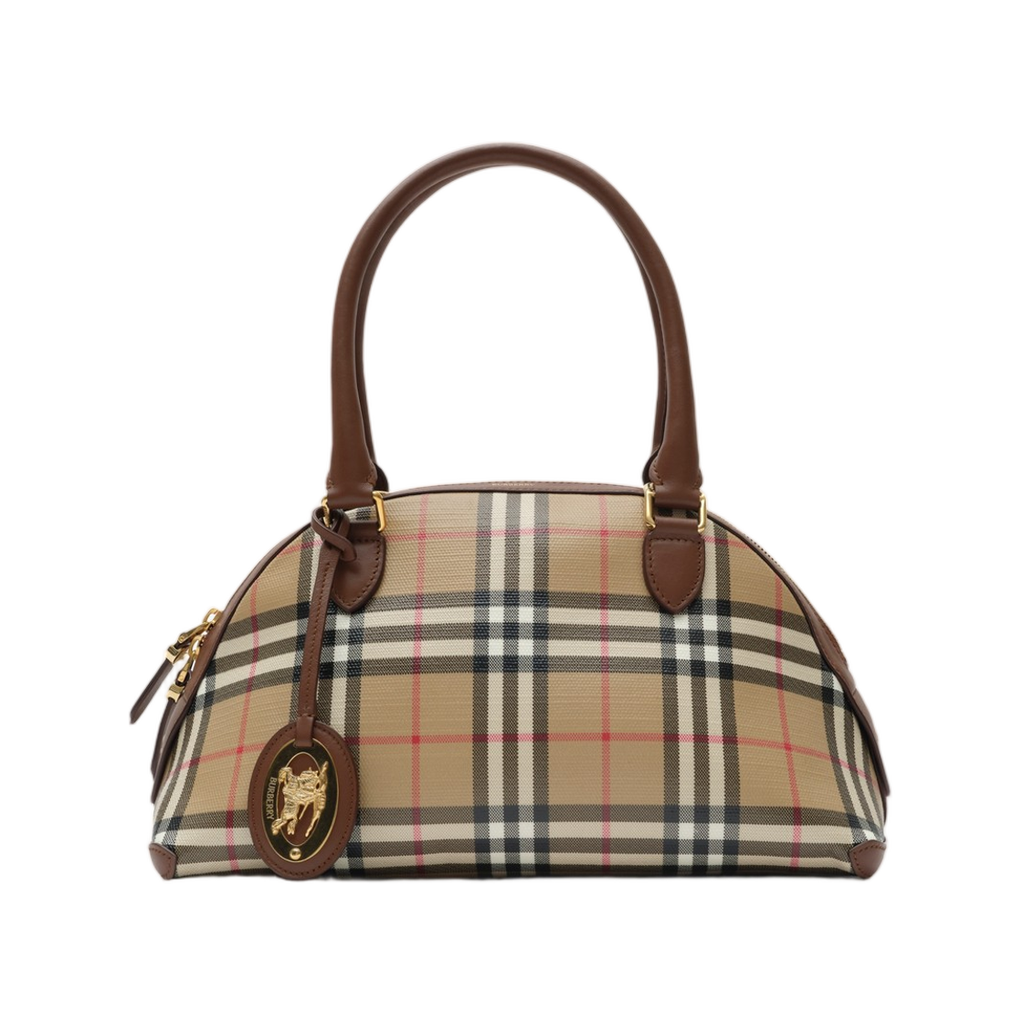 8129065 Burberry Small Check Bag Archive Beige