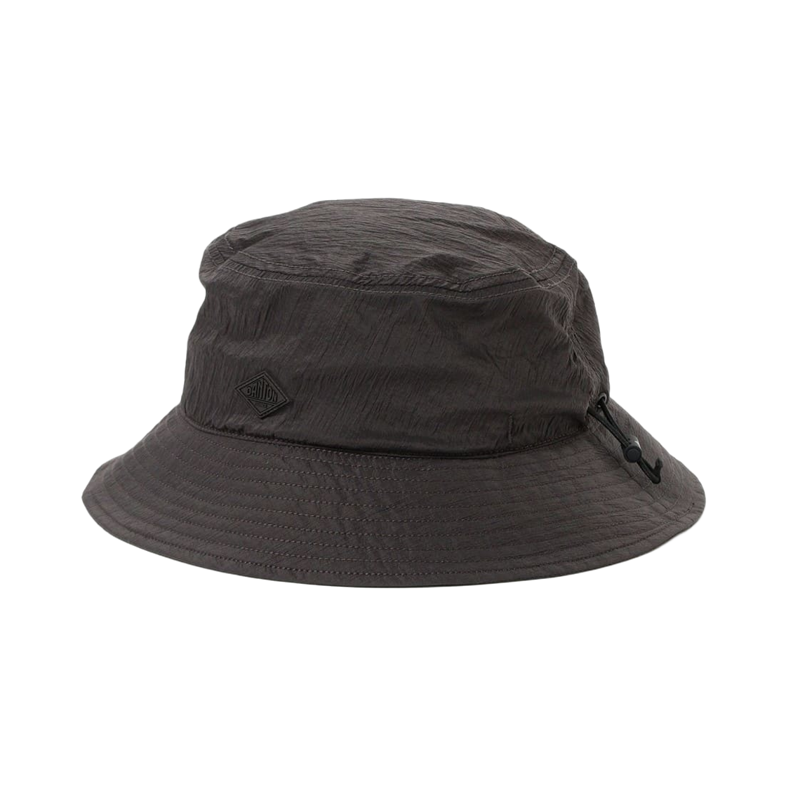 (W) 단톤 나일론 태피터 버킷햇 차콜((W) Danton Nylon Taffeta Bucket Hat Charcoal)