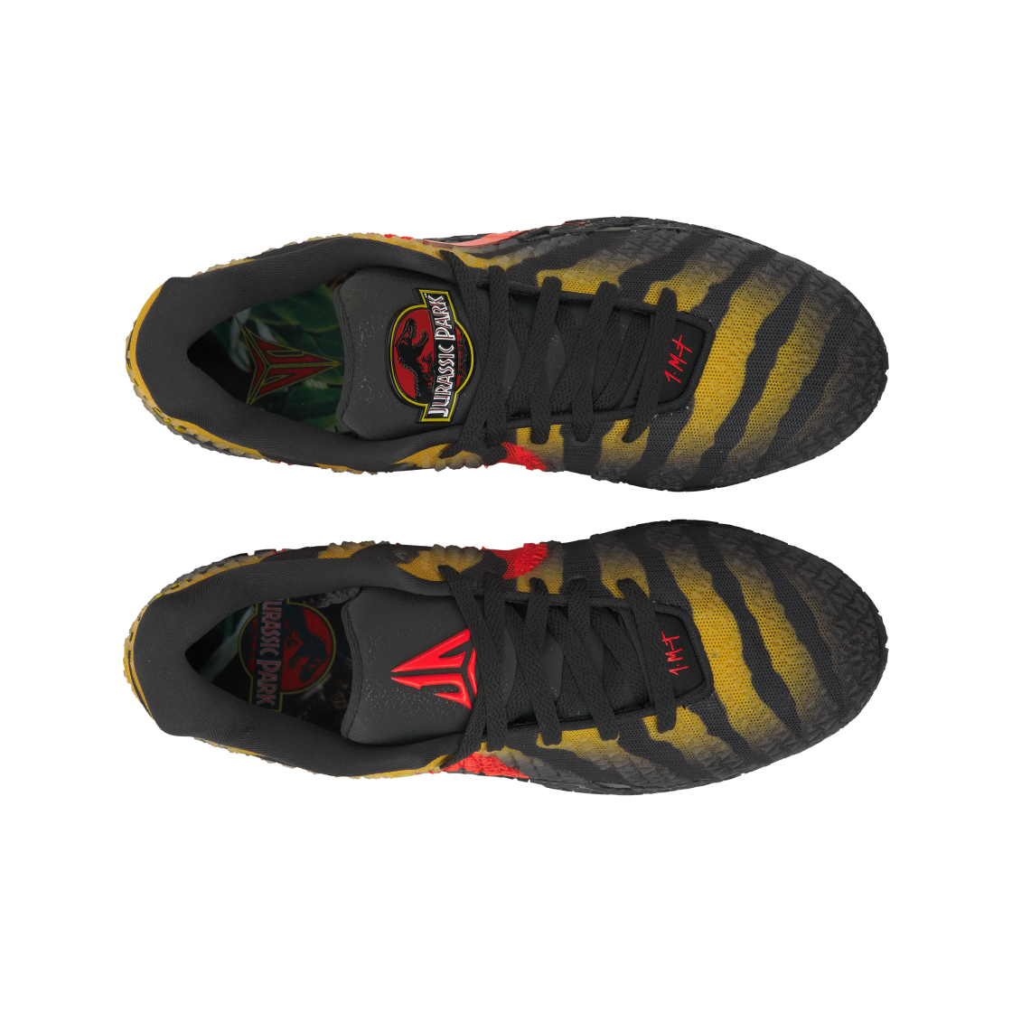 나이키 x 쥬라기 공원 자 3 EP 앤트러사이트 브라이트 크림슨(Nike x Jurassic Park Ja 3 EP Anthracite Bright Crimson) - 5