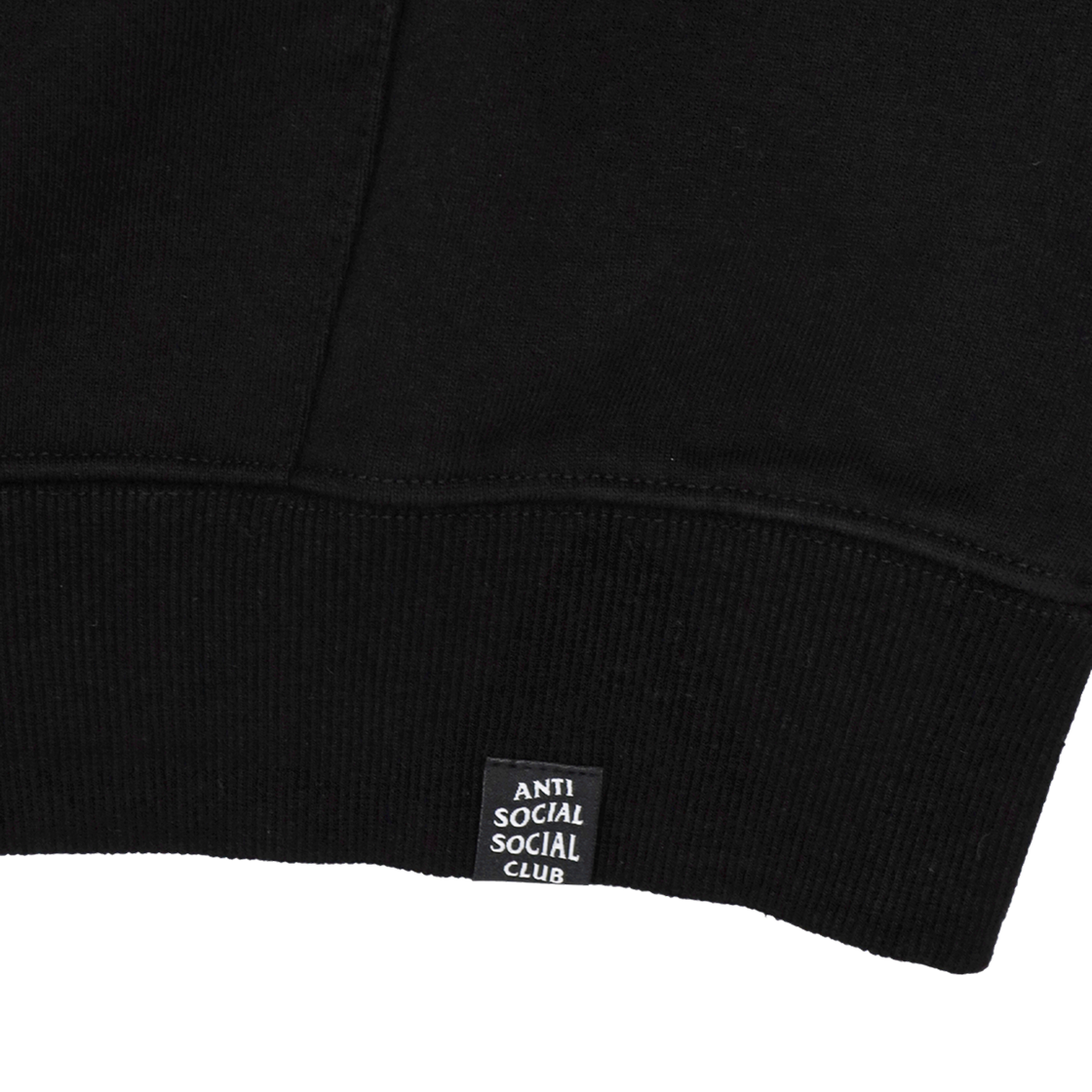 안티 소셜 소셜 클럽 오지 로고 후드 집 - 블랙(Anti Social Social Club OG Logo Hood Zip Black) - 6
