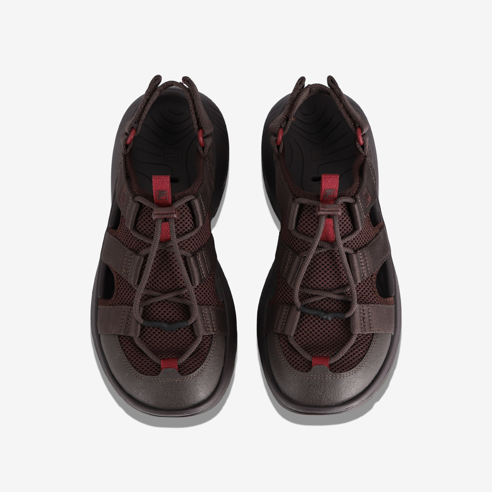 [6% 적립] 휠라 플로트 TR7 2.0 샌들 브라운([6% 적립] FILA Float TR7 2.0 Sandal Brown) - 4