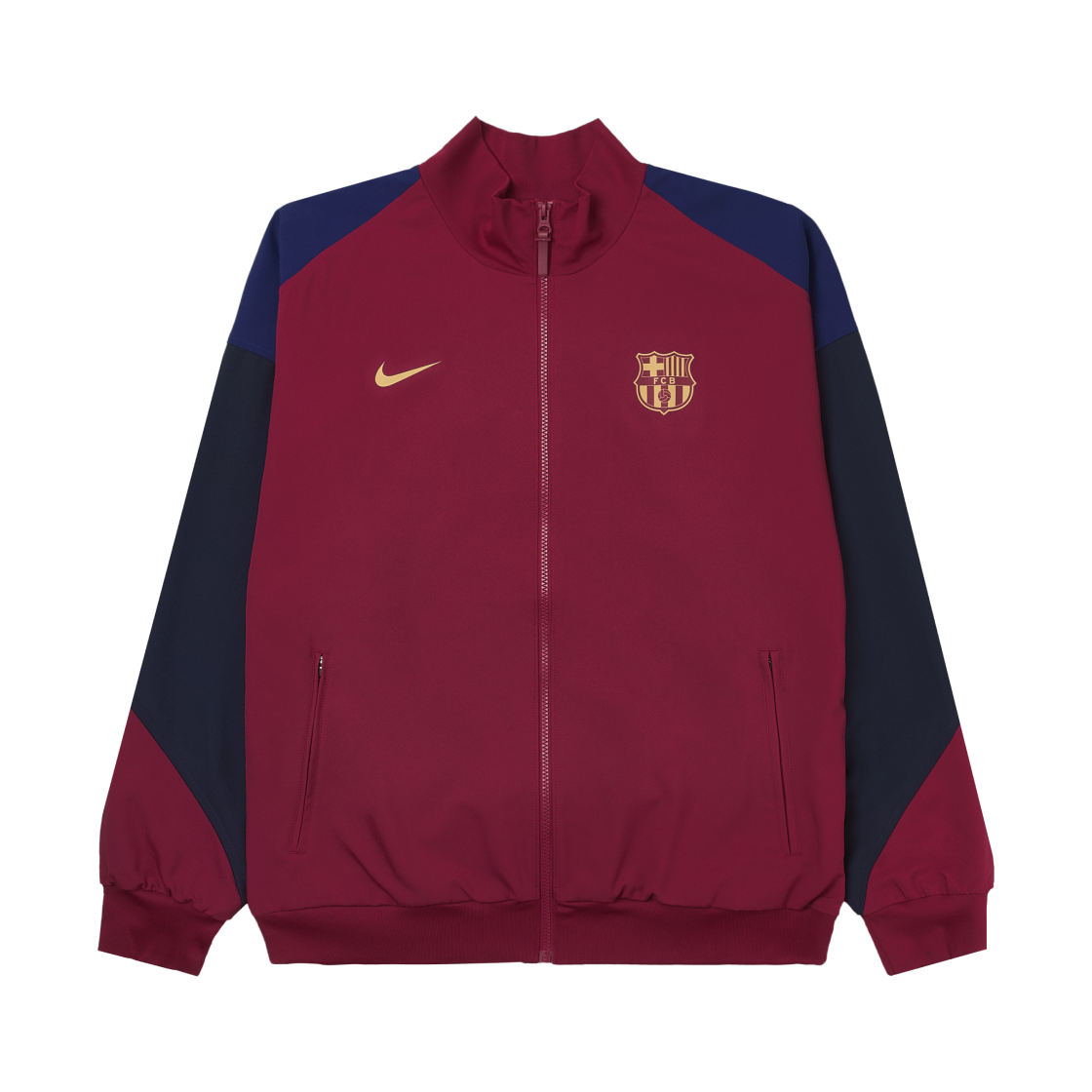 나이키 FC 바르셀로나 2024 드라이핏 스트라이크 앤섬 자켓 노블 레드 (논 마킹 버전)(Nike FC Barcelona 2024 Dri-Fit Strike Anthem Jacket Noble Red (Non Marking Ver.)) - 1