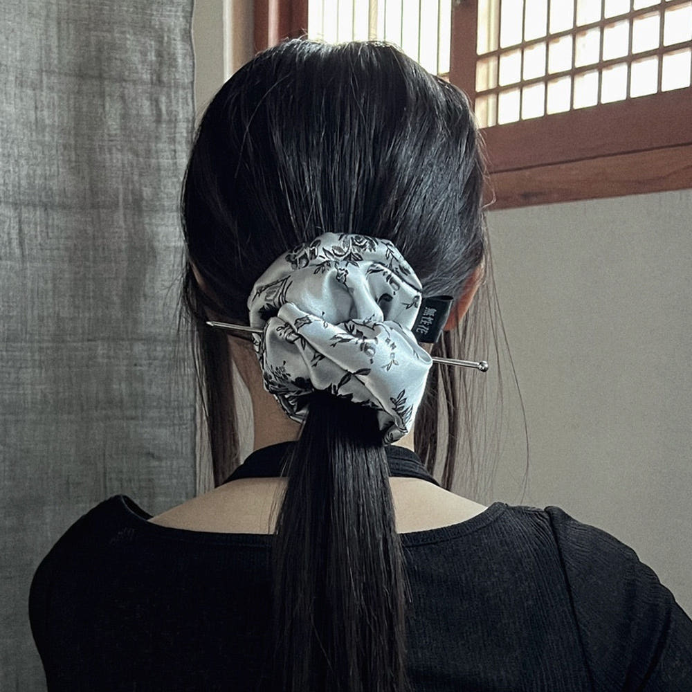 무성화 히데코 오리엔탈 실버 스크런치(MUSEONGHWA HIDEKO SCRUNCHIE) - 2