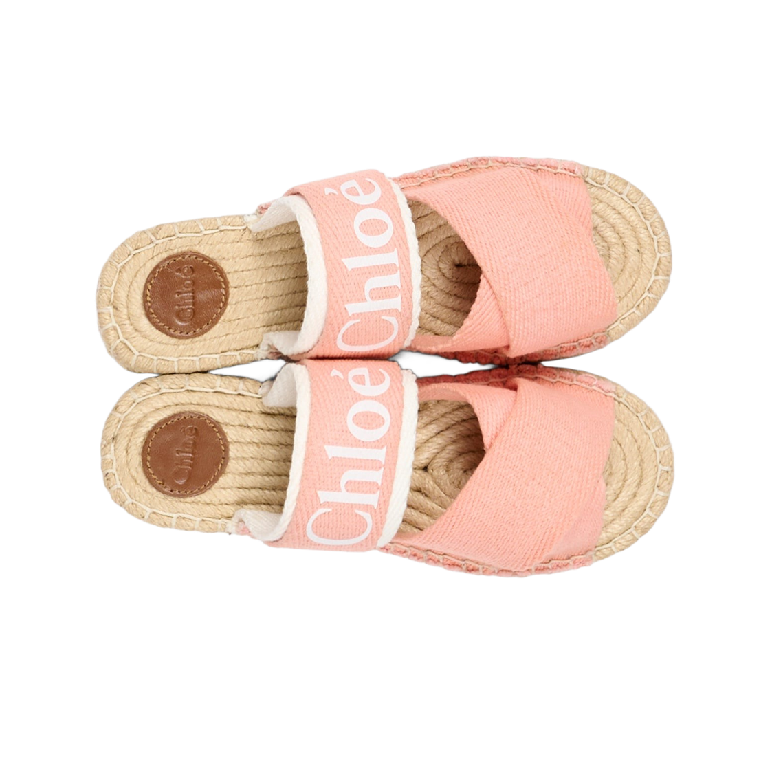 (키즈) 끌로에 로고 샌들 오렌지((Kids) Chloe Logo Sandal Orange) - 2