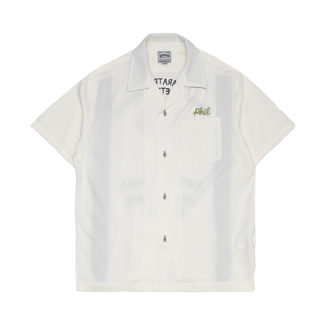 휴스턴 재팬 볼링 셔츠 파라트루퍼 오프 화이트 41317(Houston Japan Bowling Shirt Paratorooper Off White 41317)