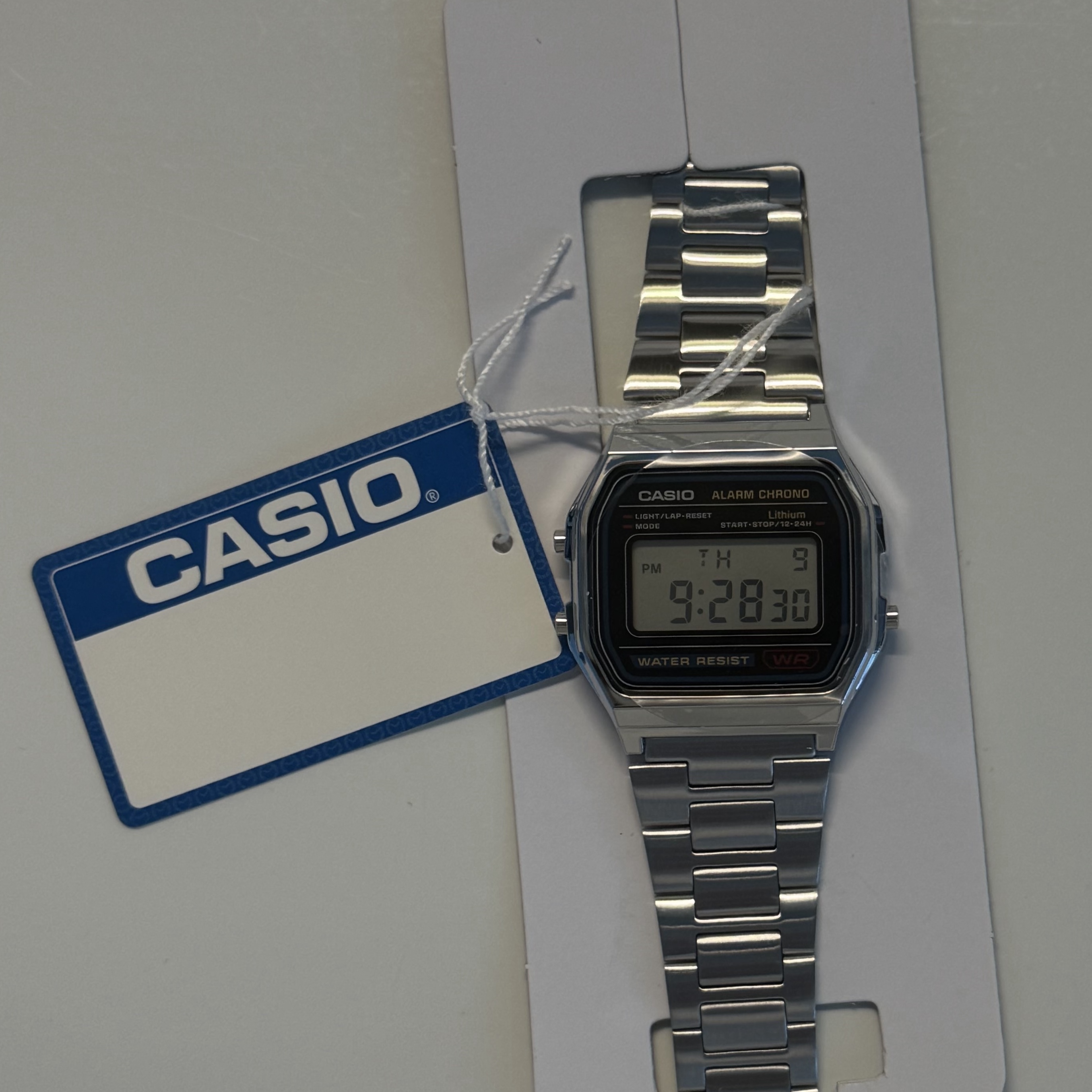 [선물위크] Casio A158WA-1DF 착용 스타일 - 2