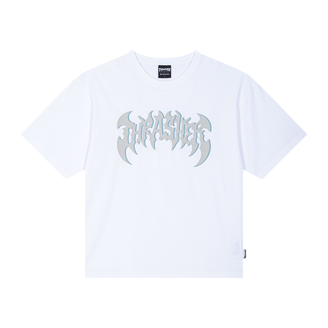 트레셔 쿨 헤비 메탈 티셔츠 화이트(Thrasher Cool Heavy Metal T-Shirts White) - 1