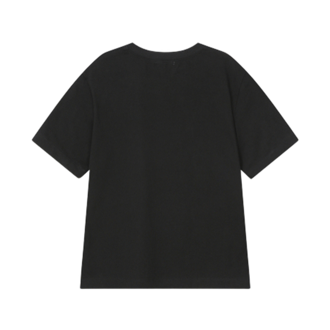 (W) 미세키서울 치카노 레터링 숏슬리브 블랙((W) Miseki Seoul Chicano Lettering Short Sleeve Black) - 2