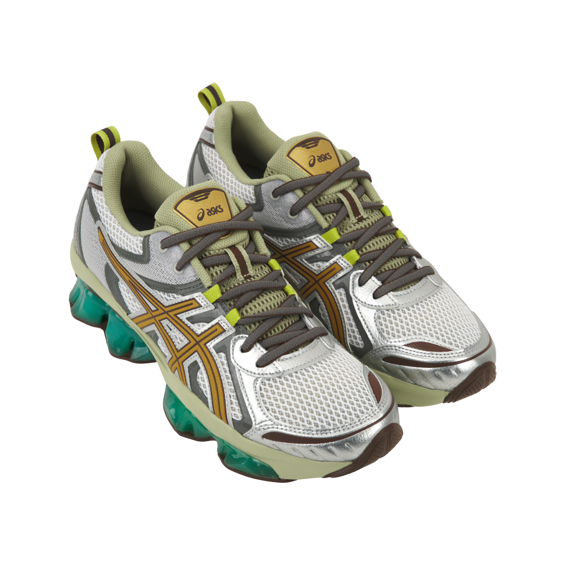 아식스 젤 퀀텀 키네틱 화이트 카키(Asics Gel-Quantum Kinetic White Khaki) - 4
