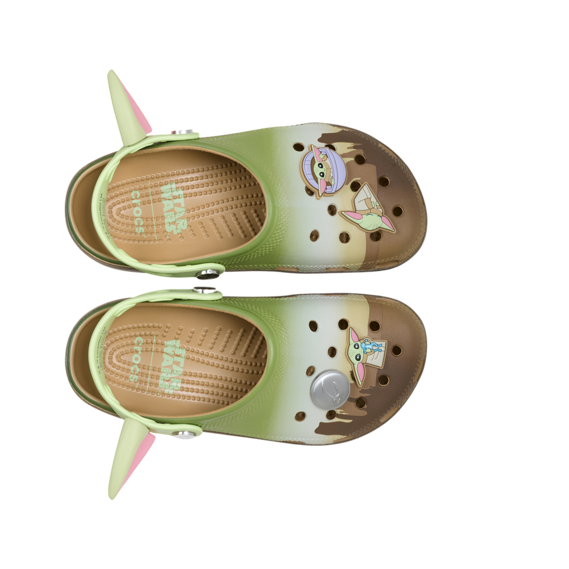 크록스 x 스타워즈 그로구 클래식 클로그 멀티(Crocs x Star Wars Grogu Classic Clog Multi) - 2