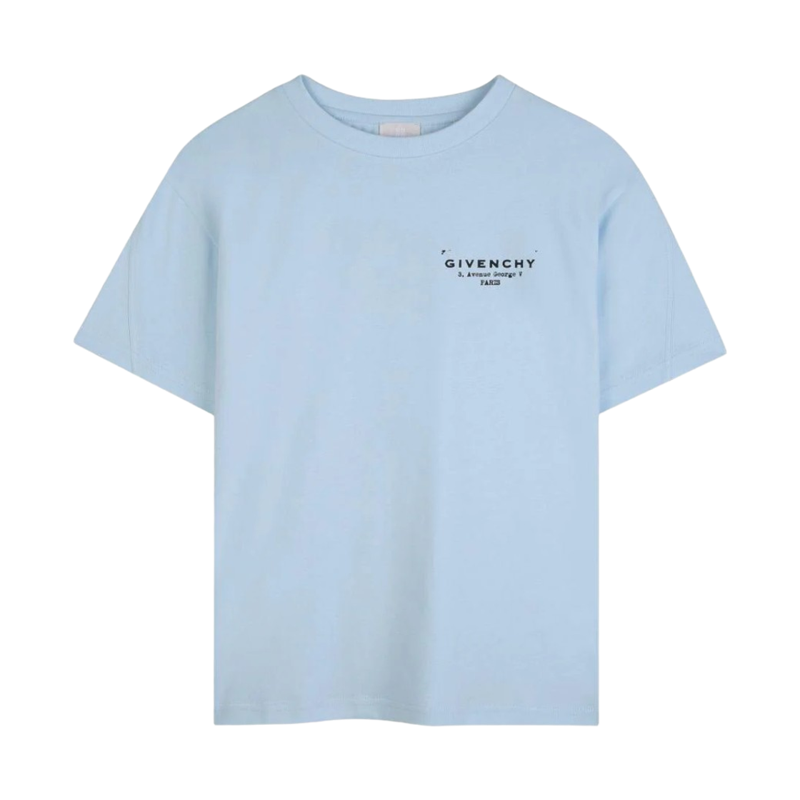 (키즈) 지방시 숏슬리브 티셔츠 라이트 블루((Kids) Givenchy Short Sleeve T-Shirt Light Blue)