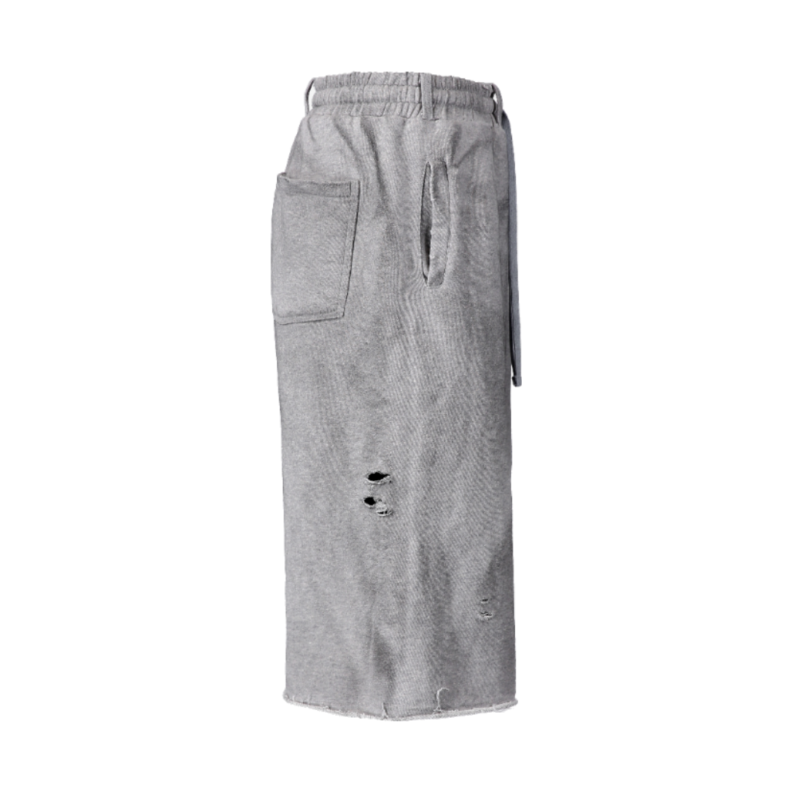 톤얼타이드 메시아 크로스 스웻 버뮤다 팬츠 그레이(tornortied Messiah Cross Sweat Bermuda Gray) - 3
