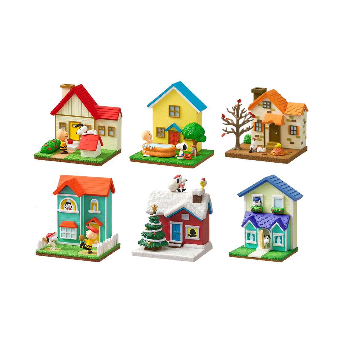 리멘트 피너츠 스누피 스위트 리틀 홈 (6개입)(Re-Ment Snoopy Sweet Little Home (6 Blind Boxes)) - 2