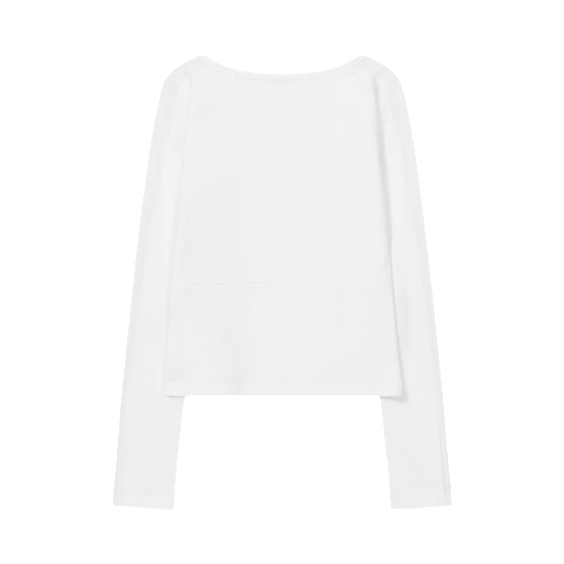 (W) 미세키서울 셔츠 콤비네이션 롱슬리브 화이트((W) Miseki Seoul Shirt Combination Long Sleeve White) - 2
