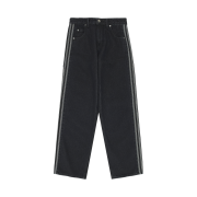 Adidas Firebird Adicolor Denim Pants Black - KR Sizing