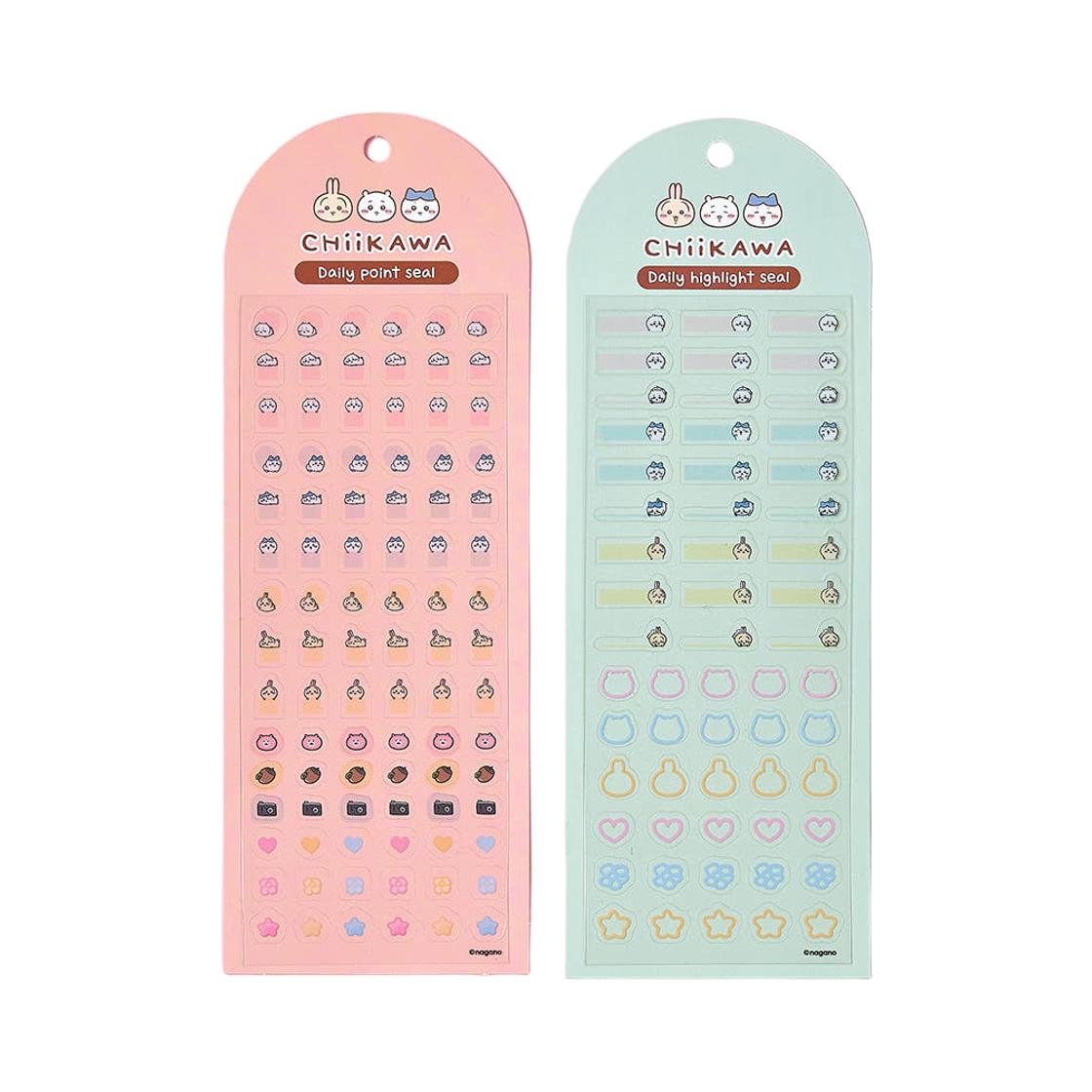 대원미디어 먼작귀 캐릭터 데일리 다꾸 포인트 하이라이트 스티커 2종(Daewonmedia Chiikawa Daily Deco Sticker 2 Type)