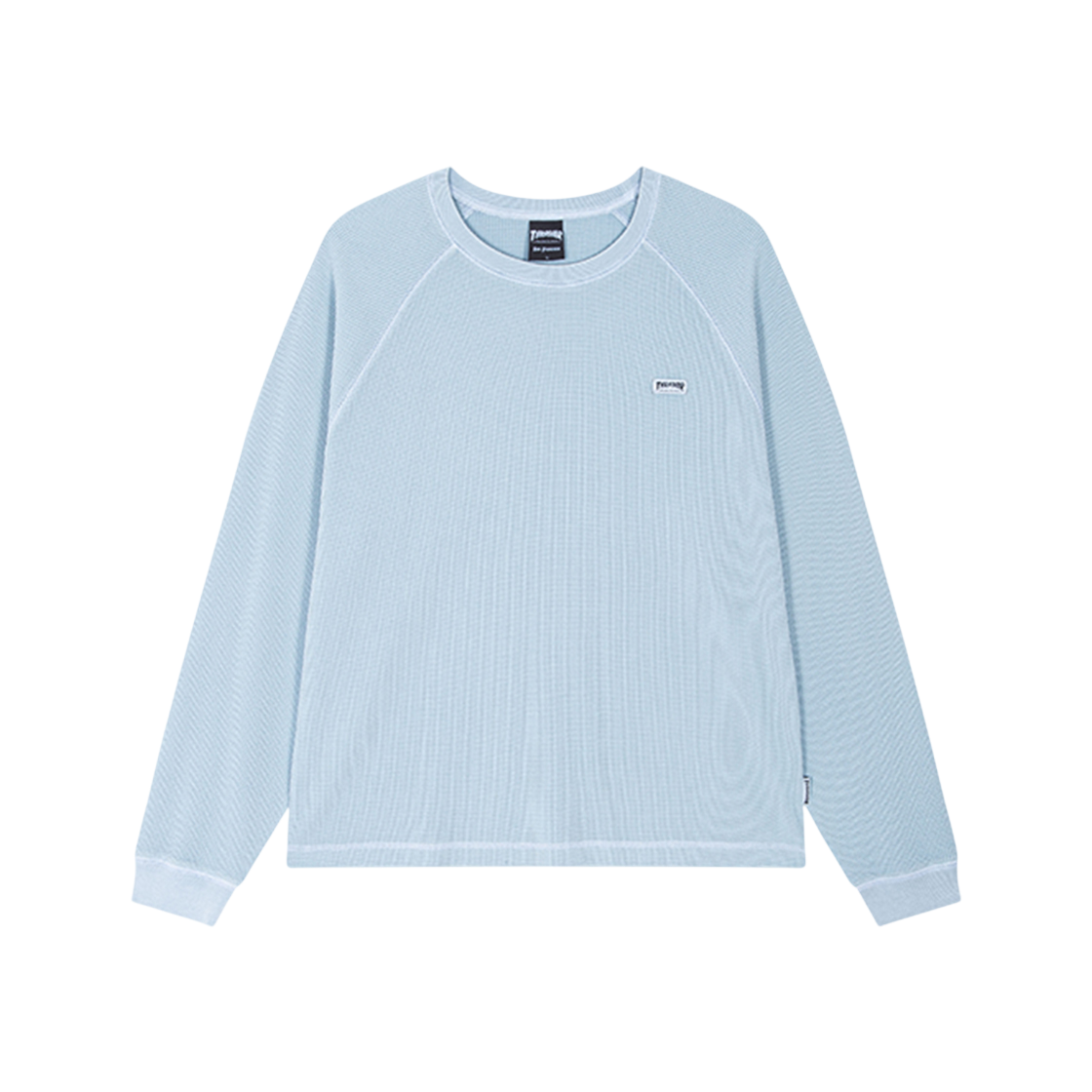 트레셔 피그먼트 와플 롱슬리브 터키(Thrasher Pigment Waffle long Sleeve Turquoise)