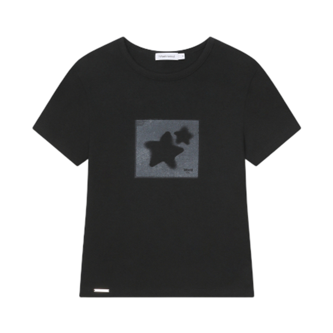 - (W) Miseki Seoul Midnight Stars Fitted Short Sleeve Black