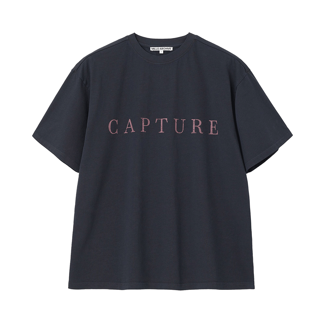 밀로 아카이브 네러티브 다잉 티셔츠 빈티지 네이비(Millo Archive Narrative Dyeing T-Shirt Vintage Navy)
