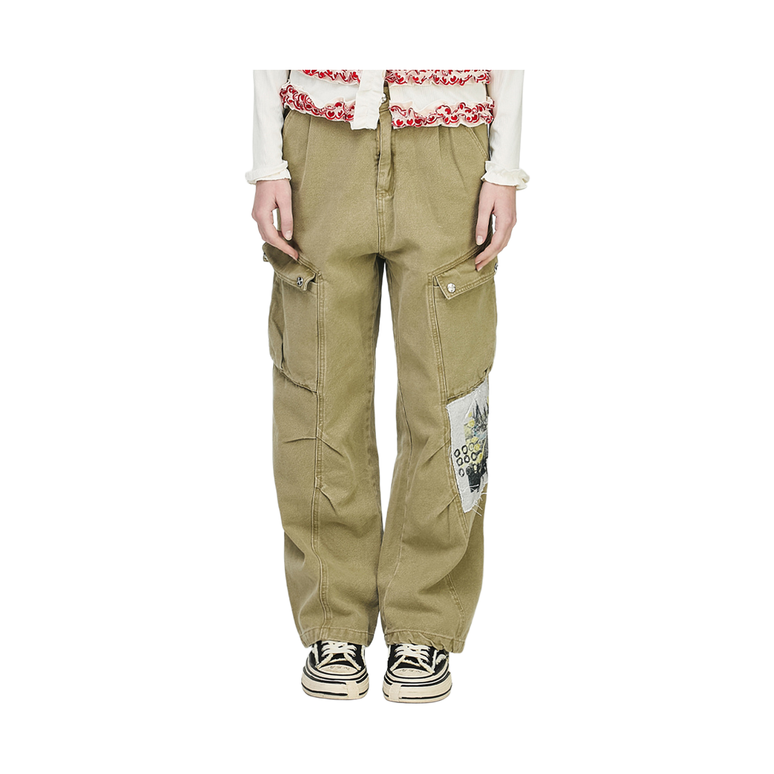 더그레이티스트 지티 패치 카고팬츠 우먼(The Greatest GT Patch Cargo Pants(W)) - 2
