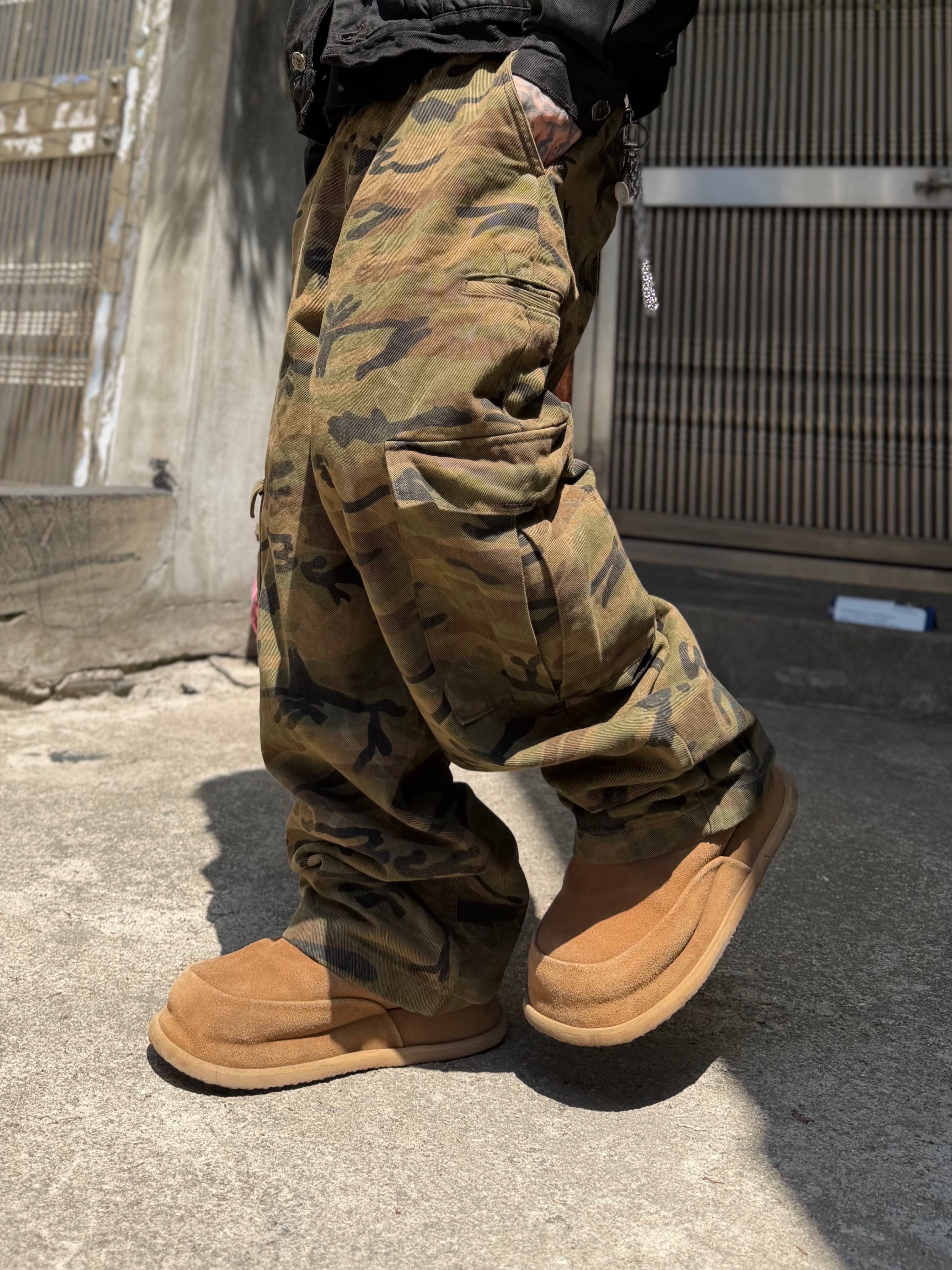 NONPARKING X kinchi N Road Boots Brown 착용 스타일 - 7