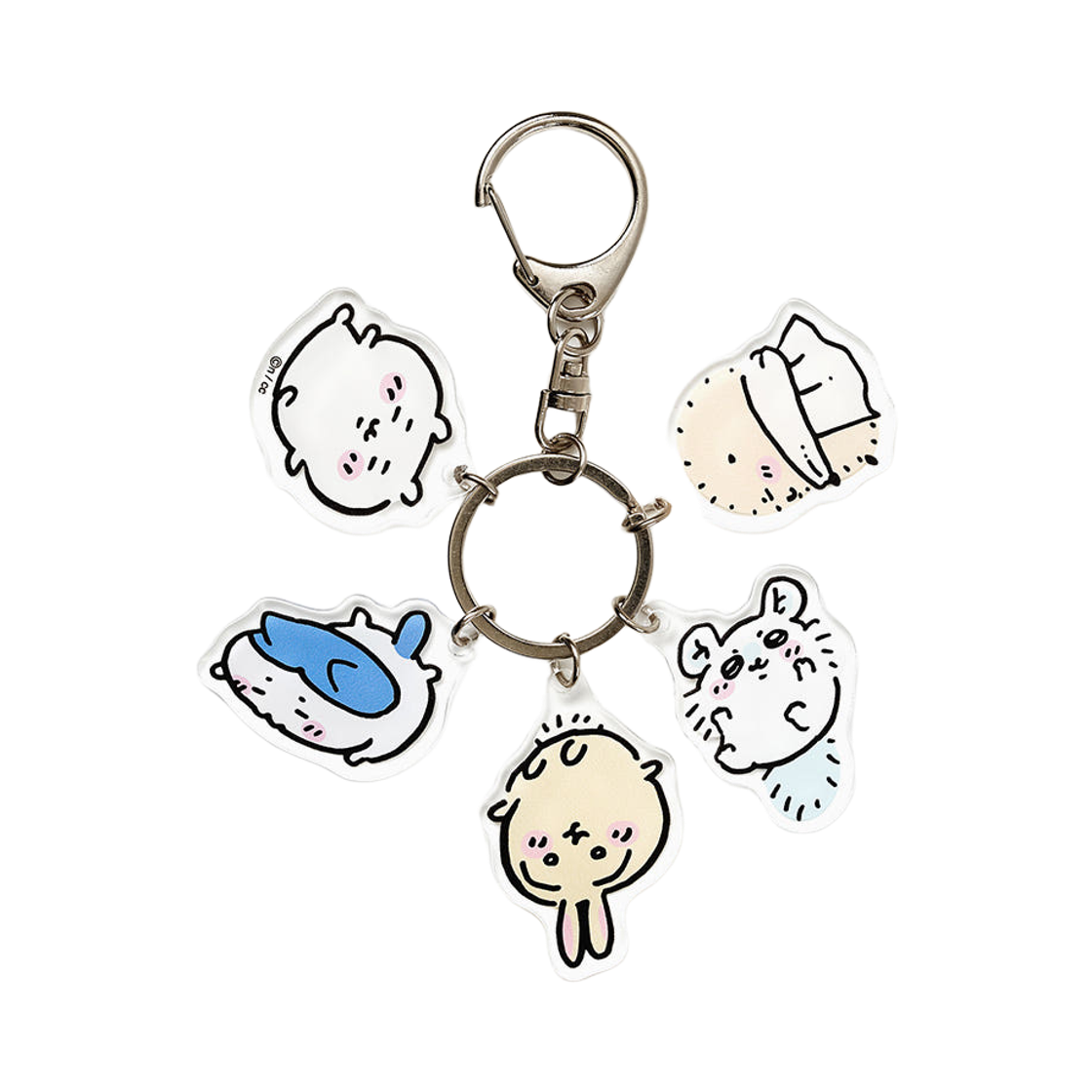 대원미디어 먼작귀 캐릭터 와글와글 키링(Daewonmedia Chiikawa Acrylic Waggle-Waggle Keyring)