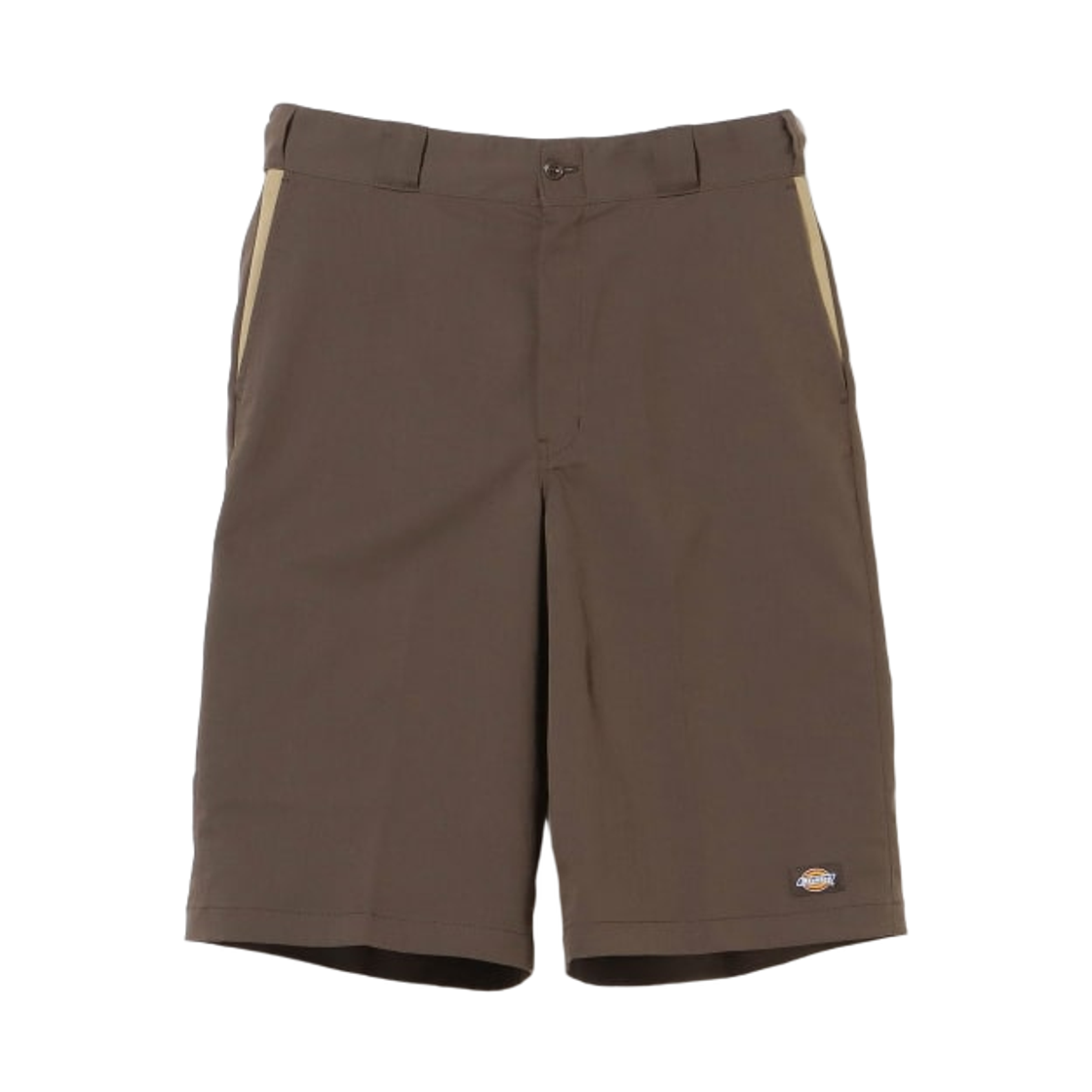 빔즈 골프 x 디키즈 바이컬러 와이드 쇼츠 브라운(Beams Golf x Dickies Bicolor Wide Shorts Brown) - 1