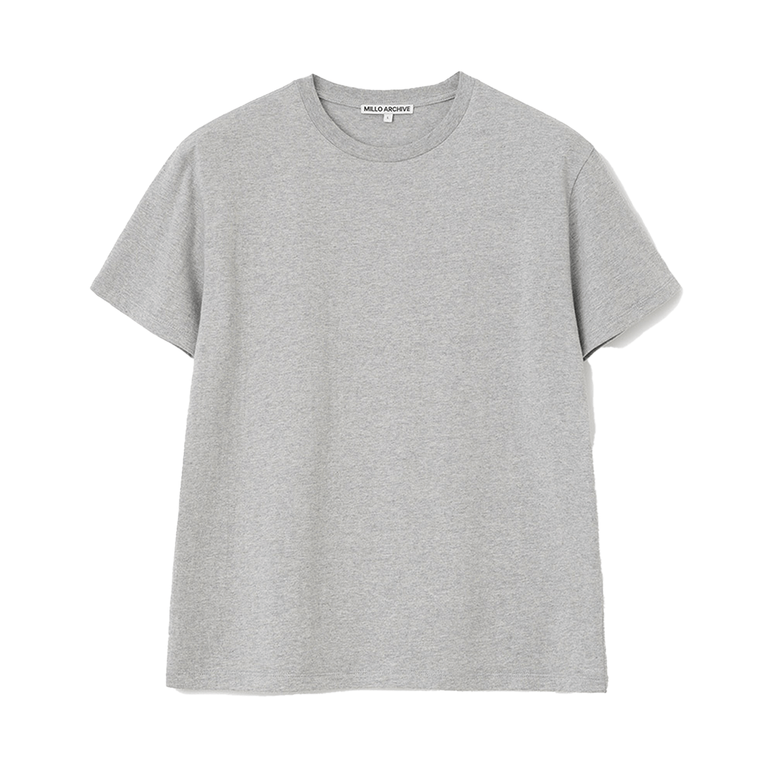 밀로 아카이브 캐주얼 챕터 티셔츠 멜란지 그레이(Millo Archive Casual Chapter T-Shirt Melange Gray)