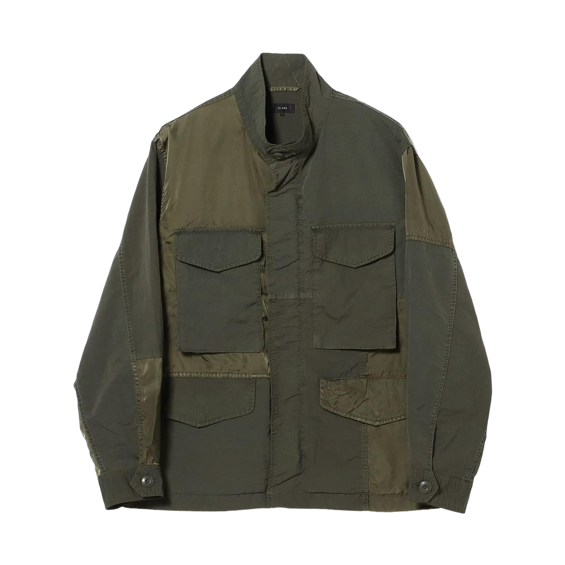 빔즈 3 타입 패브릭 가먼트 다이 M65 자켓 올리브(Beams 3 Types Fabric Garment Dye M65 Jacket Olive)