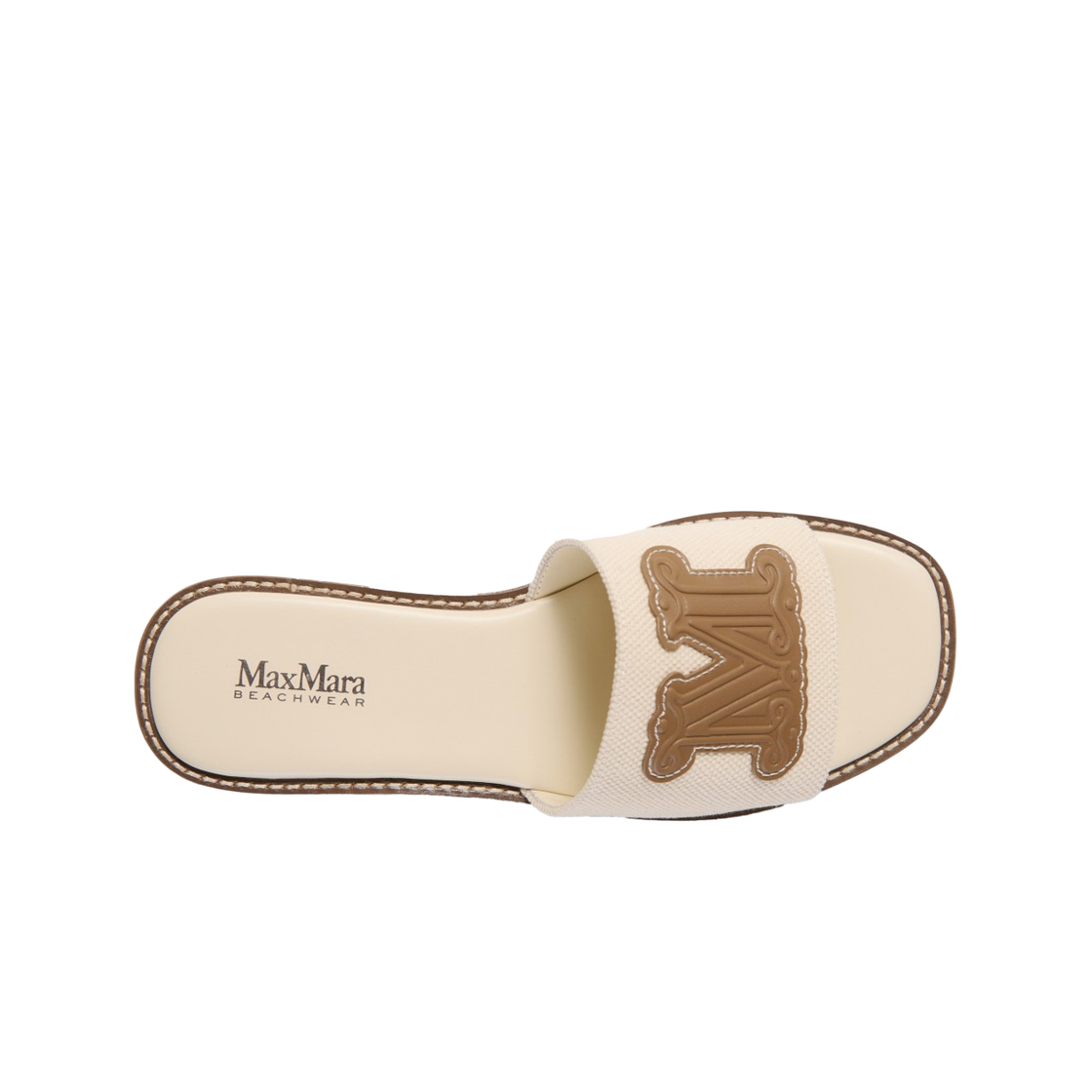 (W) 막스마라 카우카소 슬리퍼 베이지((W) Max Mara Caucaso Slippers Beige) - 2