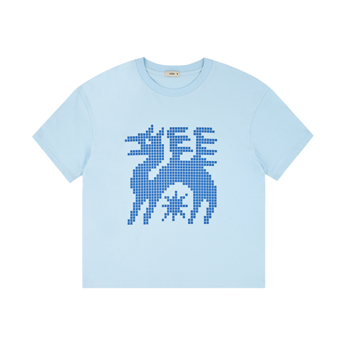 ND_CTO_020_SB NODI Final Boss Dragon Crop Tee Sky Blue