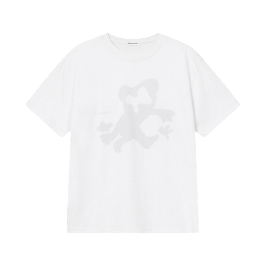 - (W) Miseki Seoul Teddy Graphic Short Sleeve White