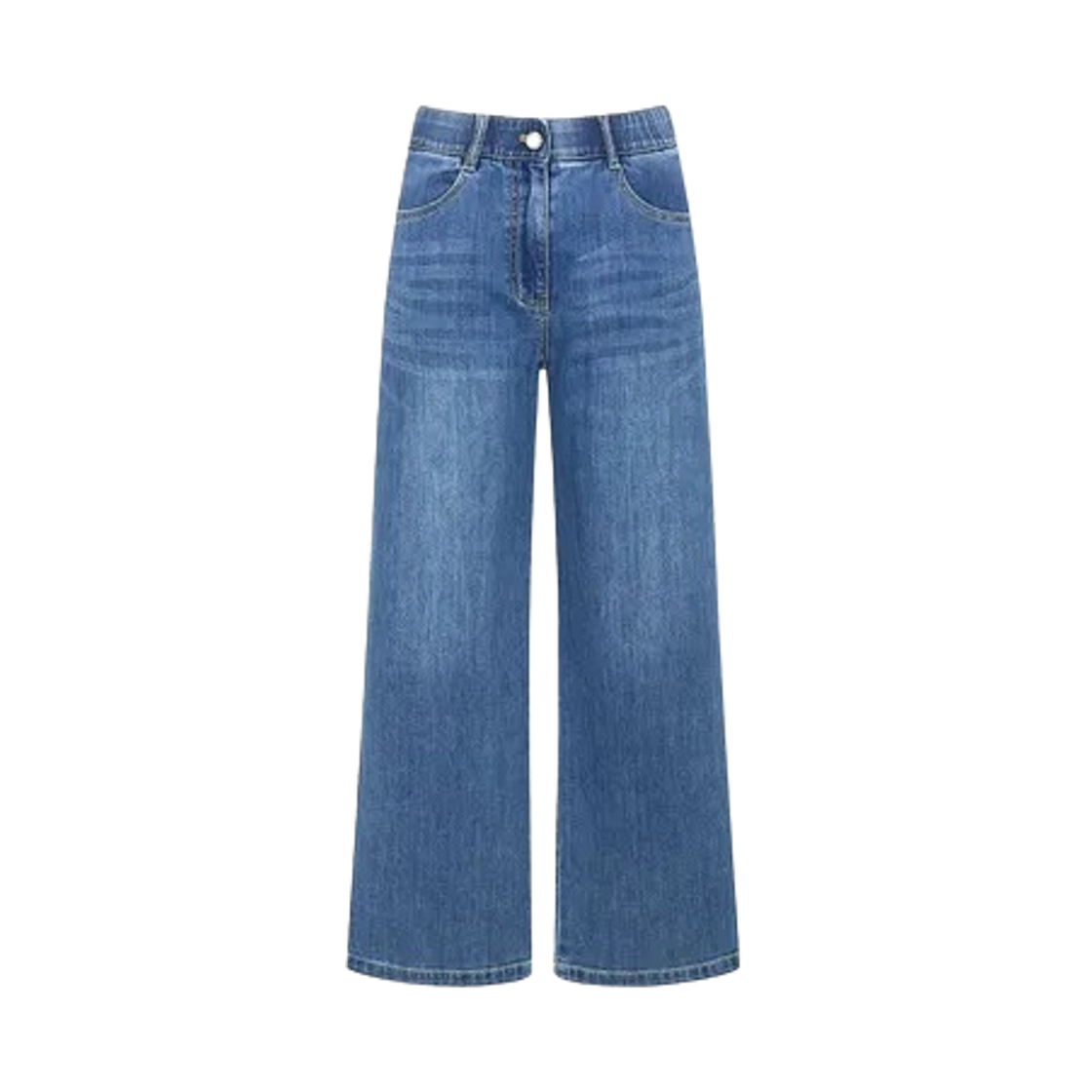 (W) 위켄드 막스마라 풀비노 데님 진 블루((W) Weekend Max Mara Pulvino Denim Jeans Blue)