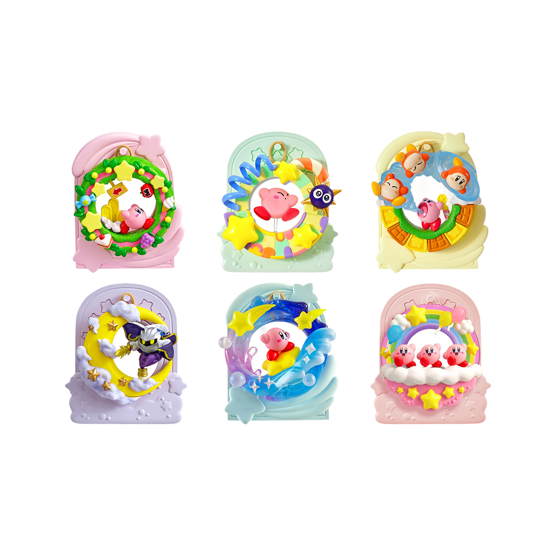 리멘트 별의 커비 만마루프 디오라마 (6개입)(Re-Ment Kirby Manmaru Loop (6 Blind Boxes)) - 2